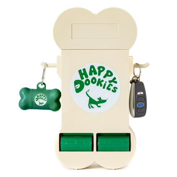 Poop bag dispenser- Happy Dookies