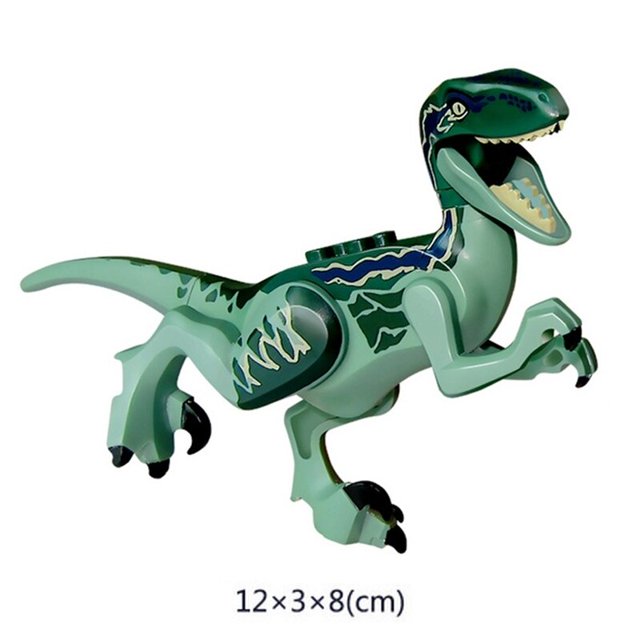 Bloques de construcción para niños, figuras de animales, Tigre, leopardo, oso, elefante, Caribe, fantasma, tiburón, dinosaurios, juguetes para iluminar qym unisex