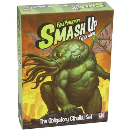Smash Up The Obligatory Cthulhu Expansion Game, Smash Up: The Obligatory Cthulhu Set also contains 8 new Base cards toWalmartpete over By Alderac Entertainment