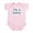 Petal Pink, variant on CafePress - I'm A Lefty Infant Bodysuit - Baby Light Bodysuit, Size Newborn - 24 Months