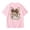 Pink, variant on Kids Easter Bunny Print T-Shirt Casual Summer Top Tee For Girls School Daily Outdoor Wear Ages 3-14