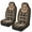 Brown Dog Paw, variant on Yuyamidu 2 Pcs Car Seat Covers Set Cute Ladybug Vehicle Front Seat Protection Daisy Auto Interior Accessories Universal fit Most Car SUV Van Truck