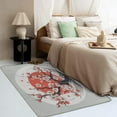 thumbnail image 3 of Cherry Blossoms Area Rugs for Bedroom Living Room - 2x3 ft - Japanese Style Carpet for Home Decor - Flower Patterned Decorative Indoor Small Rug - Washable & Soft & Non Slip & Low Pile (ZF&8337), 3 of 7