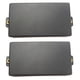 thumbnail image 5 of 2 piezas de plástico seldo Humbucker Pickup Cover para guitarra eléctrica Accs Yuyangstore Cubiertas de recogida de Humbucker, 5 of 6