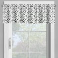 thumbnail image 4 of Ambesonne Cow Print Valance & Curtain, Animal Hide Design, 55"x45", Black White Lilac, 4 of 6