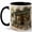 Black, variant on Antique Pages Bookstore 11oz Ceramic Mug, French Vintage Library Coffee Cup, Book Lover Gift