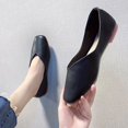 thumbnail image 2 of Nuevos zapatos de moda para mujer, zapatillas de punta redonda de boca baja, zapatos planos de Ballet para primavera y otoño, zapatos planos sencillos para mujer 40 Gao Jinjia LED, 2 of 2