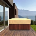 thumbnail image 5 of Budge Large Beige Patio Square Hot Tub Cover, All-Seasons, 5 of 6