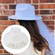 thumbnail image 5 of Sombrero de vaquero Sombrero de para mujer, delantera imitación para decoración , Cosplay, blanco , Novia Novia Magideal Sombrero de vaquero, 5 of 7