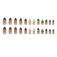 thumbnail image 7 of JZROCKER Almond Press on Nails French Styles False Nails Glossy Acrylic Nails Stick on Nails Manicure Nails Accesories for Women, 7 of 7