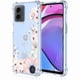 thumbnail image 1 of wonima11 for Motorola G 5G 2024,Moto G Play 5G 2024 Phone Case with Clear Floral and Butterflies Pattern,Shockproof Protection Soft TPU Case for Moto G 5G 2024(Pink Flowers/Butterflies), 1 of 1