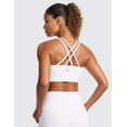 thumbnail image 2 of CRZ YOGA Butterluxe Strappy Longline Sports Bras for Women Double Spaghetti Strap Workout Yoga Crop Top, 2 of 5