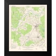 thumbnail image 2 of USGS 15x18 Black Modern Framed Museum Art Print Titled - Marksville Louisiana Quad - USGS 1962, 2 of 5
