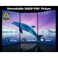 thumbnail image 2 of [Proyector] DBPOWER 4K 600 ANSI FHD 1080P nativo con WiFi 5G y BT, 2 of 9