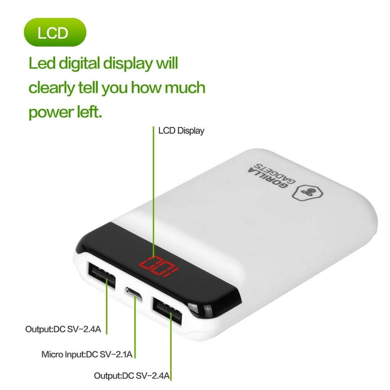 Gorilla Gadgets 20,000 mAh Portable Charger