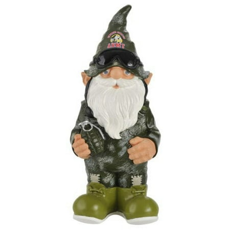 Forever Collectibles Military Army Team Thematic Gnome