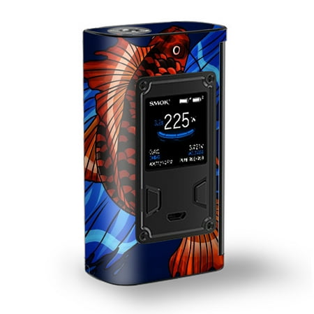 - Skin Decal Vinyl Wrap for Smok Majesty 225W TC Kit Vape Kit skins stickers cover / Koi Fish Traditional