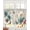 Light Brown, variant on Teal Tulip Butterfly Sheer Curtains 45 Inch Length 2 Panels Set for Living Room/Bedroom, Beige Turquoise Floral Vintage Rustic Kitchen Curtains Grommet Semi-Sheer Curtains Window Treatments 42"x45"x2