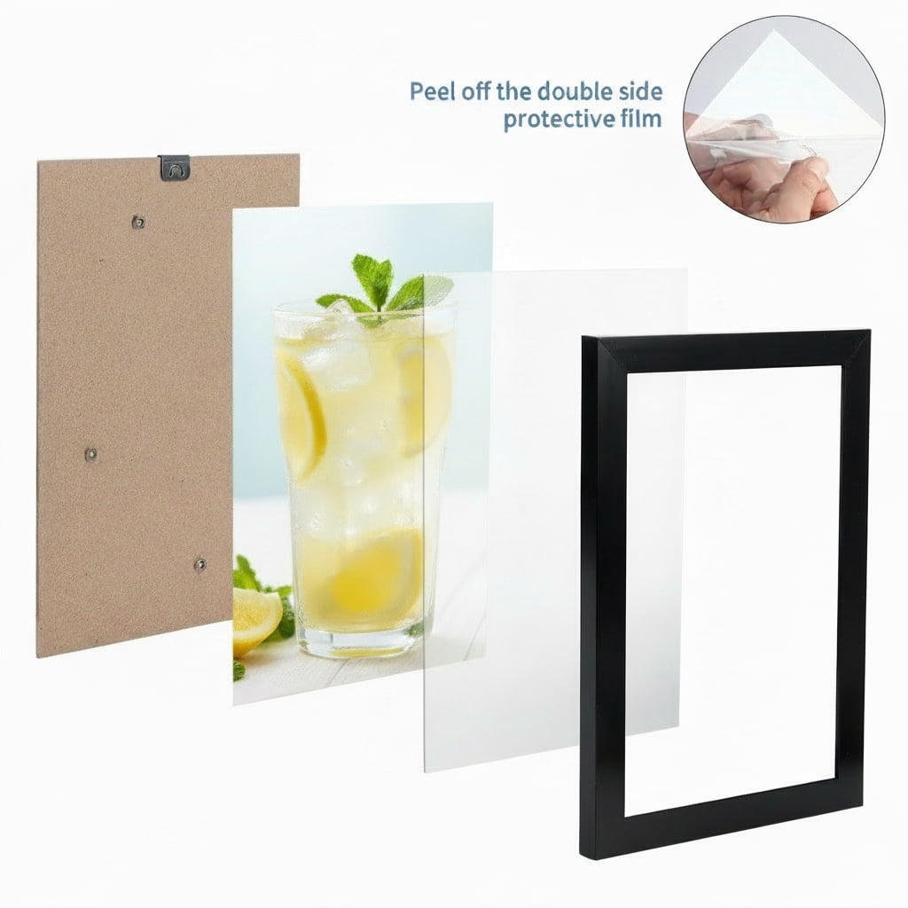 5x7 Picture Frames 18 Pack Black Photo Frames for Wall or Tabletop Display