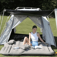 thumbnail image 4 of 64-inch foldable inflatable car mattress fits SUVs, trucks and RV trunks. Ultra comfy, comes with storage bag and two pillows for camping trips., 4 of 14