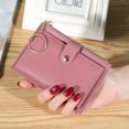 thumbnail image 1 of HLONK Minimalist Slim Short Wallet  Solid Color Clutch Purse  Faux Leather Coin Purse, 1 of 7