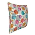 thumbnail image 2 of Xecao Easter Egg Print Soft Velvet Decorative Throw Pillow Covers, Square Cushion Cases for Bed, Sofa, Living Room, Car, and Indoor Outdoor Use-20"x20", 2 of 8