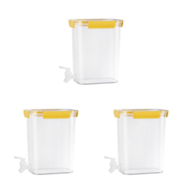 Dispensador de bebidas Cateissary jarra de gran capacidad color Amarillo 4.5L