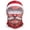 a, variant on Christmas Snowflake Balaclava for Unisex Eye Opening Warm for Ski and Bike Use Wind Blocking Warm Head Cover Neck Gaiter Face Mask