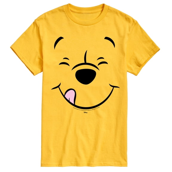 Winnie The Pooh - Pooh Face Oversized - Men's Short Sleeve Graphic T-Shirt