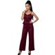 thumbnail image 1 of Conjunto para Mujer 2 Piezas Rayado Top Peplum con Tirantes y Pantalón Palazzo Set Elegante Casual de Tela Ligera, 1 of 5