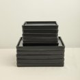thumbnail image 3 of Stone Lain Grace Stoneware 12 Piece Dinnerware Set, Service for 4, Matte Black, 3 of 8