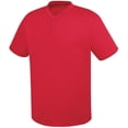 thumbnail image 2 of High Five XS Boys 2 BUTTON ESSORTEX TEE Scarlet 312061, 2 of 2