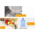 thumbnail image 4 of Escurreplatos de acero inoxidable, escurreplatos extensible Cesto para frutas y verduras Ollas Tazones Platos y utensilios de cocina, 4 of 5