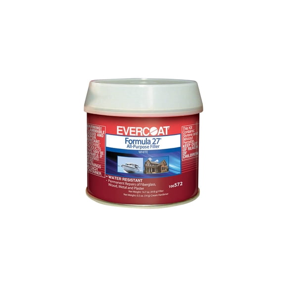 Sellador Evercoat Formula 27, blanco, resistente al agua, 410 ml