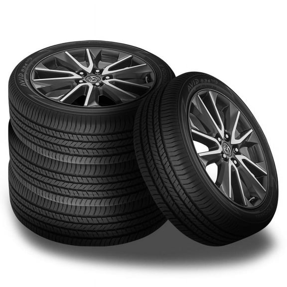 4 Yokohama Avid S34FV 215/50R18 92V All Season Original Equipment O.E. Tires 110193251 / 215/50/18 / 2155018