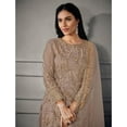 thumbnail image 5 of Traditional Wear Indian Pakistani Designer Sewn Salwar Kameez Trouser Pant Dress ( Cream, M - 40 ), 5 of 7