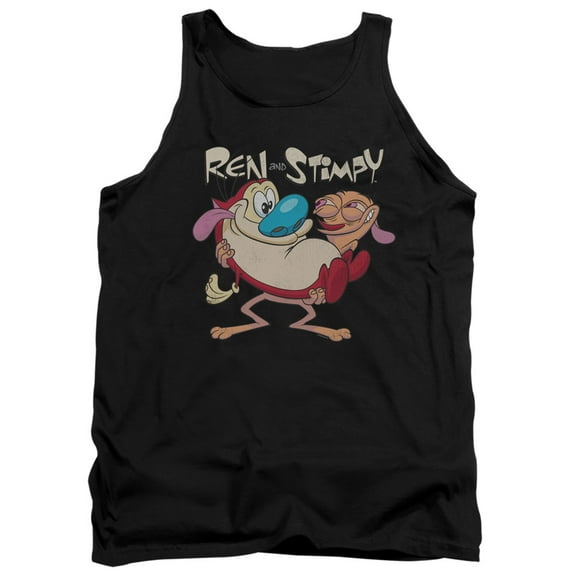 Ren and Stimpy Two of a Kind Unisex Adult Tank Top