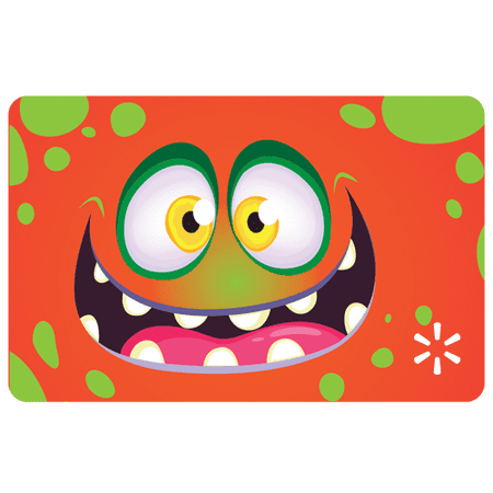 Goofy Monster Walmart Gift Card (Best Gift Cards For College Students)