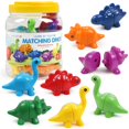 thumbnail image 1 of Juguete De Dinosaurios A Juego Montessori Reconocimiento De Colores Y Formas Juego De Combinación De Patrones Y Broches Juguetes De Aprendizaje Preescolar Herramienta De Clase De Actividad De Educació, 1 of 7