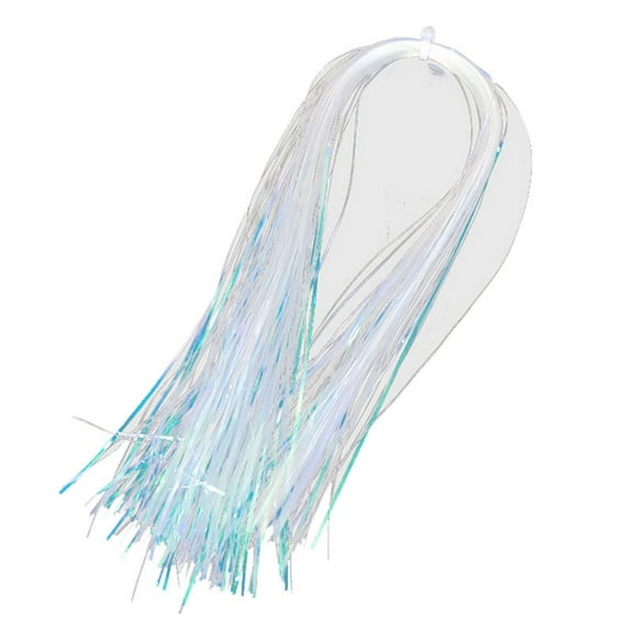 figatia Fly Tying Thread Fly Fishing Wire Accessories Fly Tying Material Reflective for Saltwater Striped Bass Freshwater Carp Salmon Width 1mm