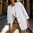 thumbnail image 6 of CHGBMOK Blazers for Women Business Casual Long Sleeve Suit Jacket Lapel Button Down Suit Jacket with Pockets, 6 of 9