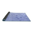 thumbnail image 2 of Ahgly Company Indoor Square Oriental Blue Traditional Area Rugs, 6' Square, 2 of 4
