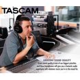 thumbnail image 2 of Tascam TH-03 Closed Back Over-Ear Headphones (Black), 2 of 7