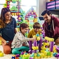 thumbnail image 2 of Blockaroo Builders Plane Building Blocks Bath Toy, STEM Toy for Kids Toy Christmas Stocking Stuffer Birthday Holiday Party Favors Prizes Ages 3 And Up With EBK Popper Pop it, 2 of 5