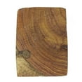 thumbnail image 3 of Indian Wooden Stamps Floral Stamp Handcarved Textile Stamp Printing Block, 3 of 4
