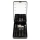 thumbnail image 1 of Caja de almacenamiento de pestañas de estuche con soporte de pestañas con espejo de maquillaje y luz LED, 1 of 5