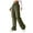 Army Green, variant on Scrub Pants for Women Casual Pants Cowboy Pocket Straight Cylinder Overalls Solid Color Womens Clothes under $8
