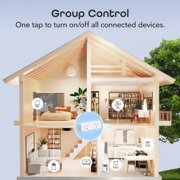 Geeni Switch Duo Double Smart Plug, White, 2 Outlets, Works with Alexa and Google Home