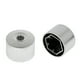 thumbnail image 3 of 20 piezas de rueda de coche, tornillo de cubo central, tapas de 17mm de diámetro, cubiertas plateadas para Plata Zulema Tapa del tornillo tapa del tapón del neumático, 3 of 7