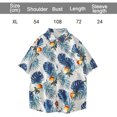 thumbnail image 2 of Camisa casual de manga corta regular para hombre, camisas vintage, camisa de playa estampada, top de verano, 2 of 6